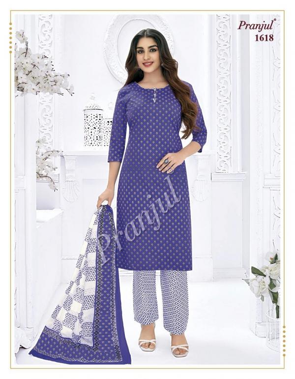 Pranjul Priyanka Vol-16 Cotton Designer Exclusive Dress Material